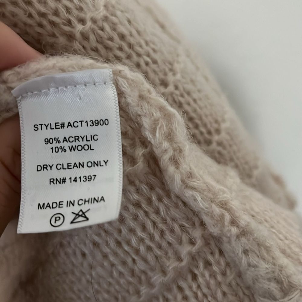 Astr The Label Loop Knit Shaggy Wool Blend Sweate… - image 7